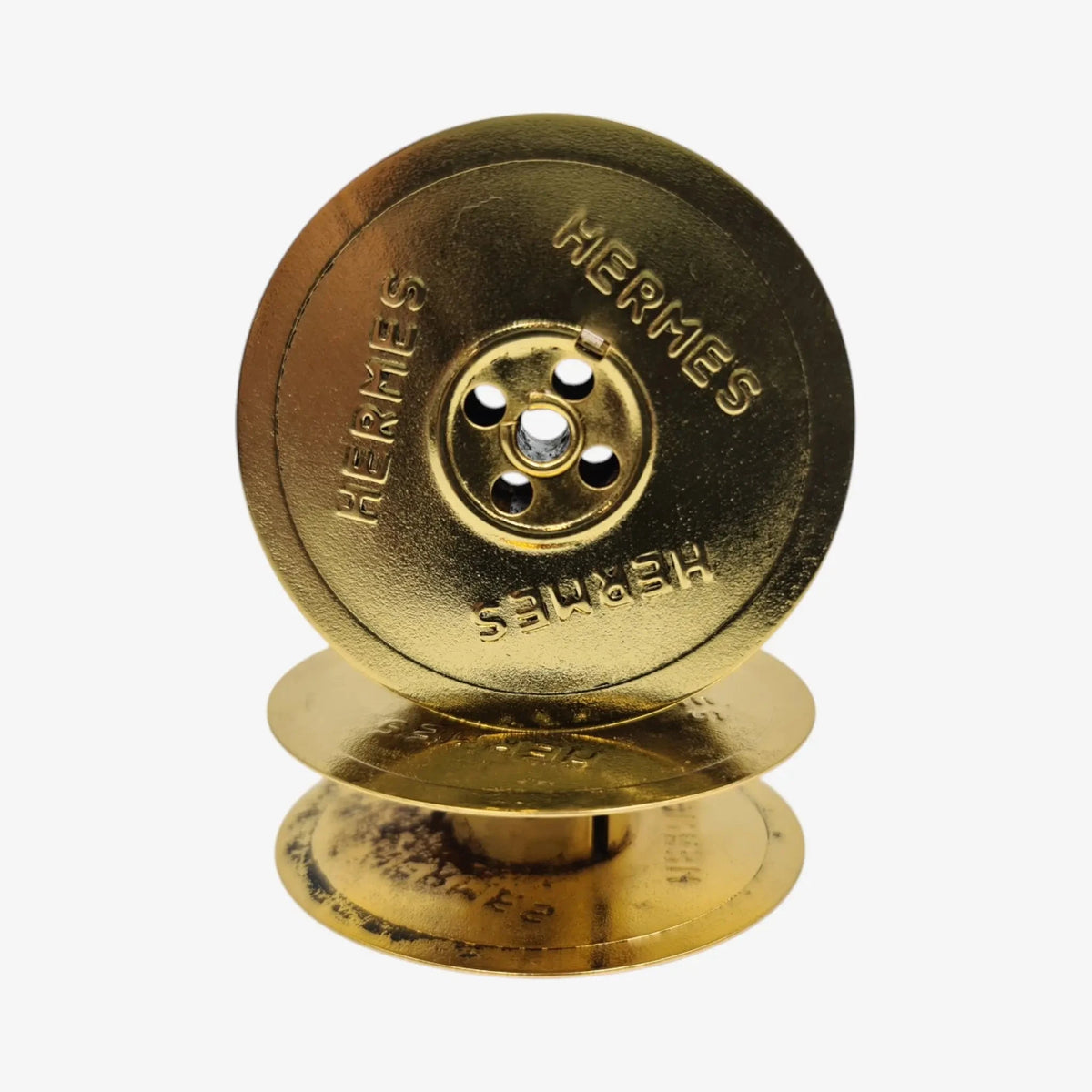 Chrome-Plated Silver Metal Ribbon Spools for Hermes Typewriters (Copy) El Granero Typewriter.Company