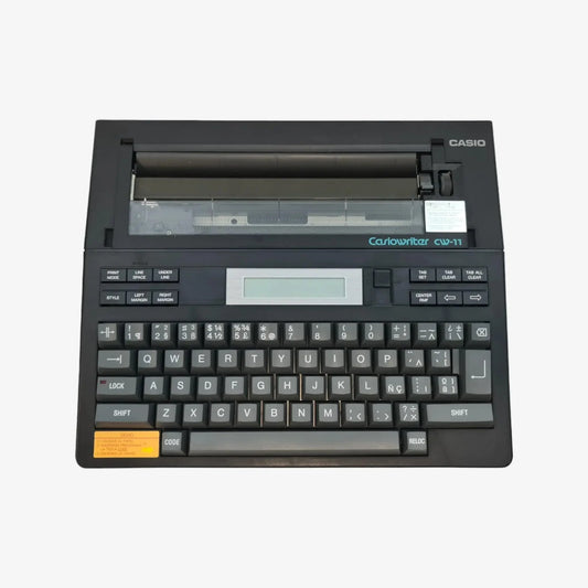 Electric Typewriter CasioWriter CW-11, Vintage - ElGranero Typewriter.Company