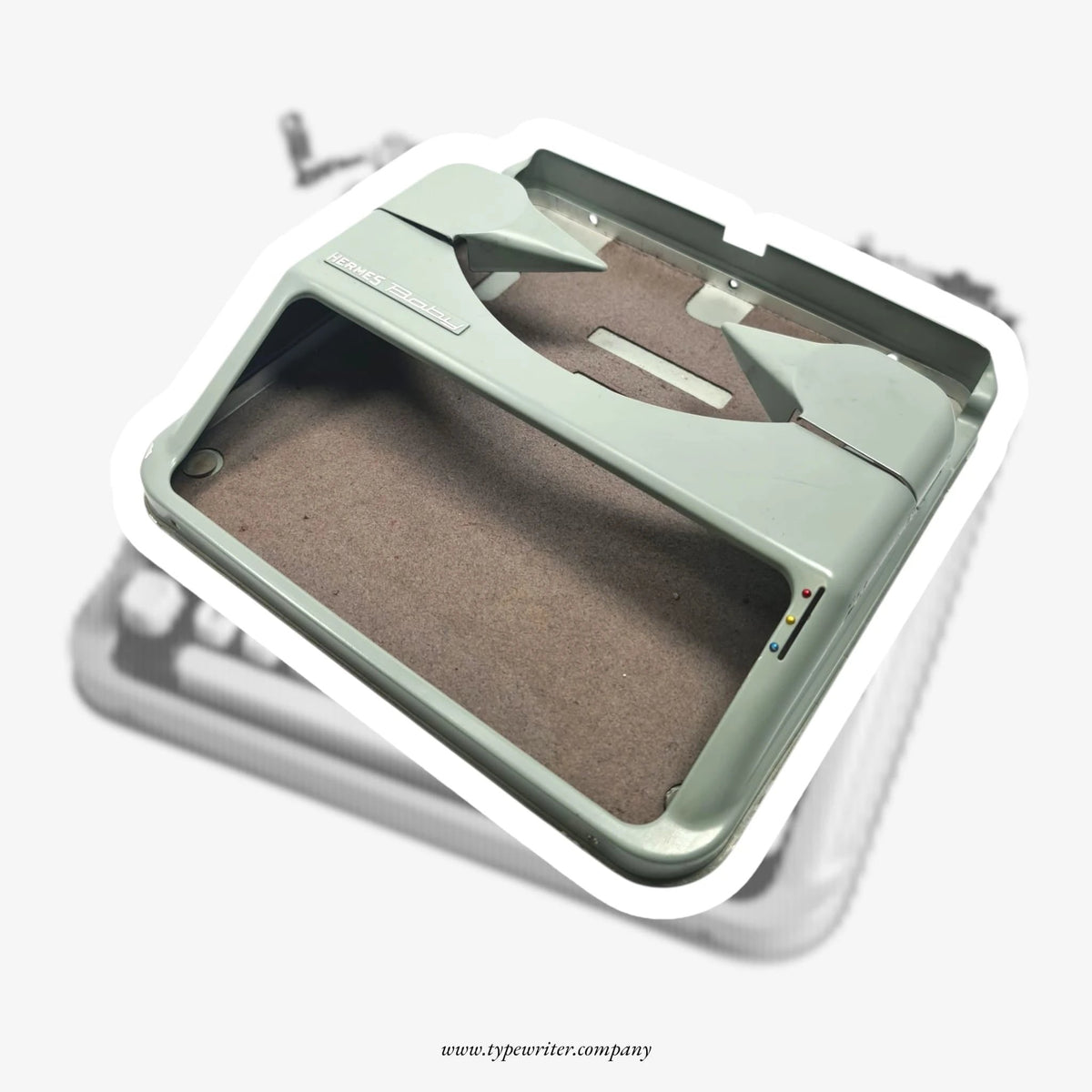 Hermes Baby Original Aluminium Chassis (Upper Part) ElGranero Typewriter.Company