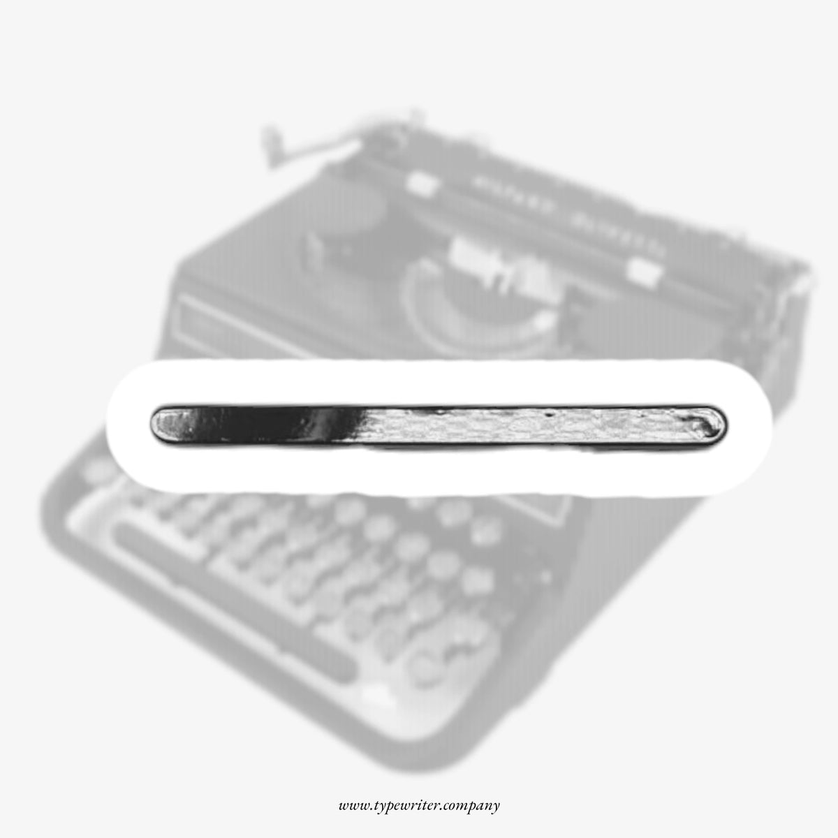 Hispano-Olivetti Studio 46, 42 Original Black Space Bar / Typewriter Spare Part ElGranero Typewriter.Company