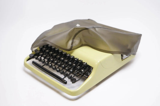 SMALL Original Semi-Transparent Dust Cover for Olivetti Lettera 32 22 - ElGranero Typewriter.Company