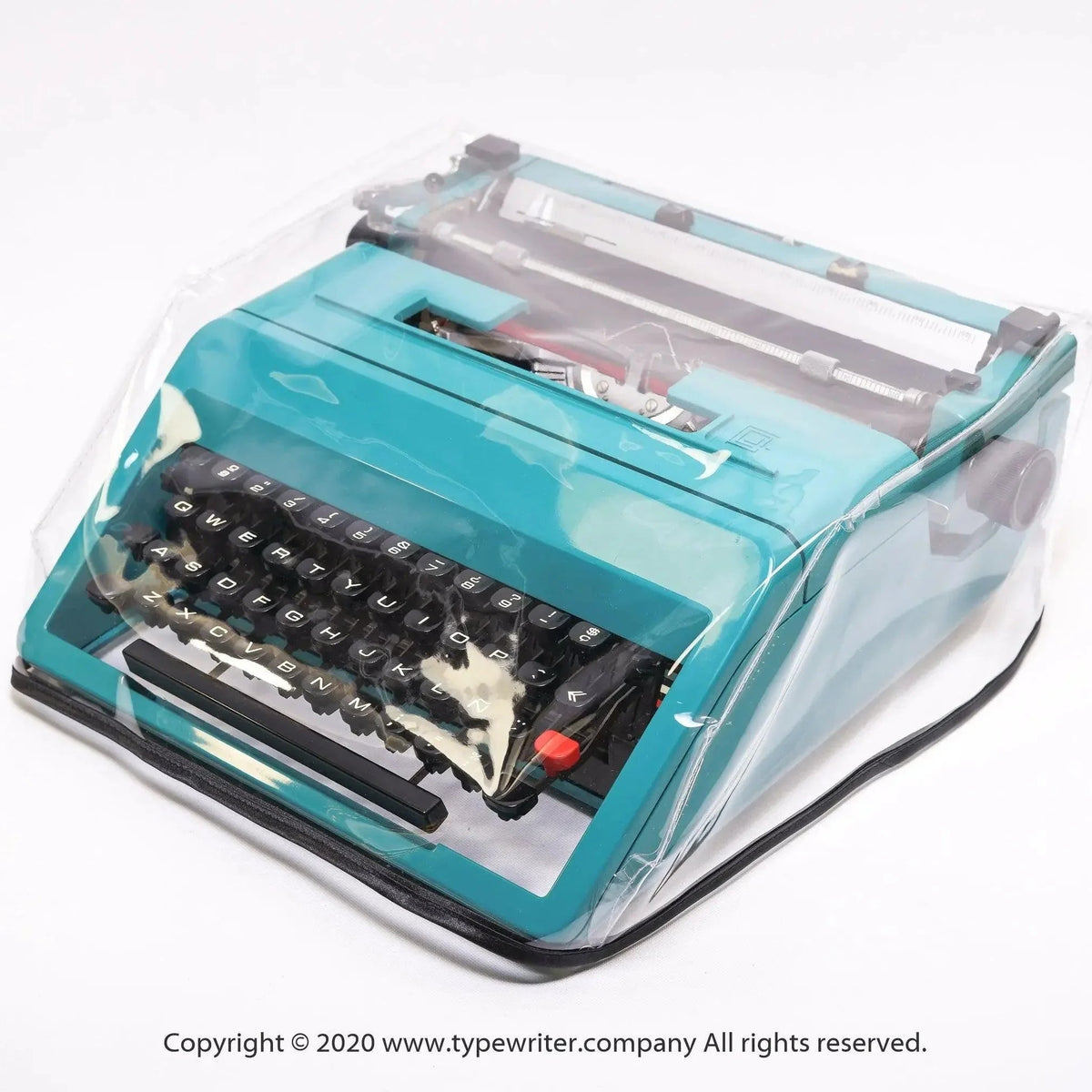 MEDIUM Transparent Typewriter Dust Cover for Olivetti Studio 45 - ElGranero Typewriter.Company