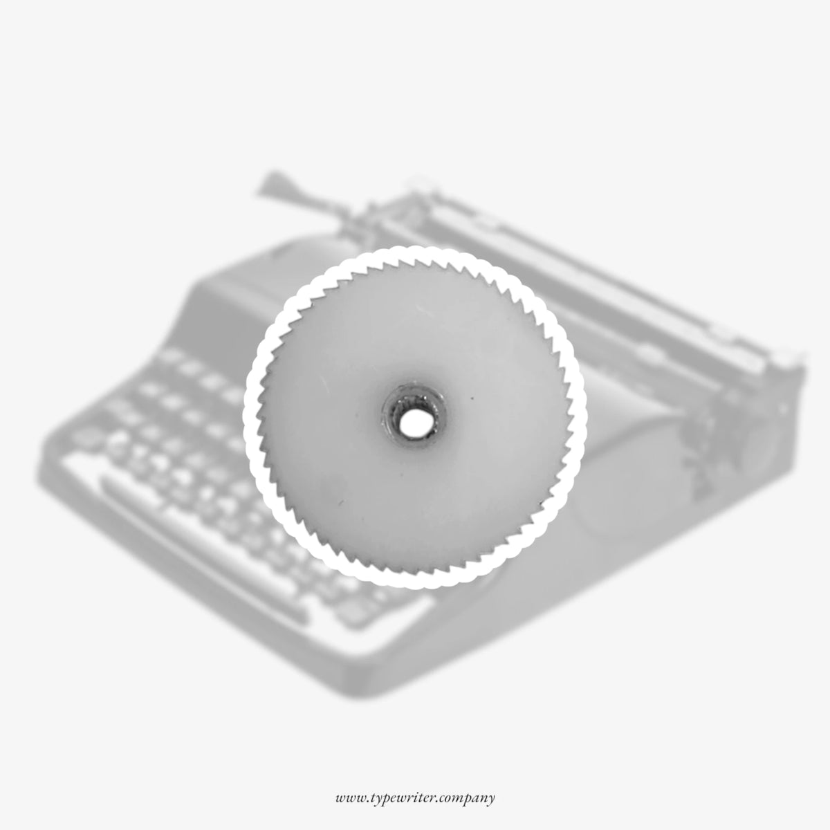 Olivetti Lettra Series, Ribbon Spool Drive Gear - Vintage Typewriter Spare Part ElGranero Typewriter.Company