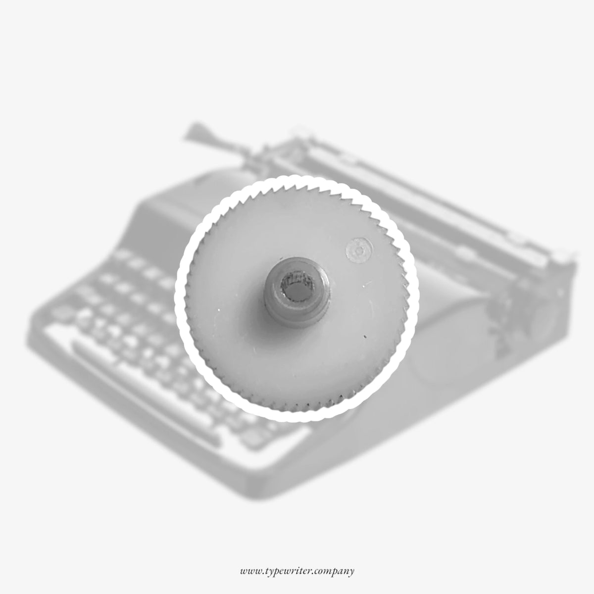 Olivetti Lettra Series, Ribbon Spool Drive Gear - Vintage Typewriter Spare Part ElGranero Typewriter.Company