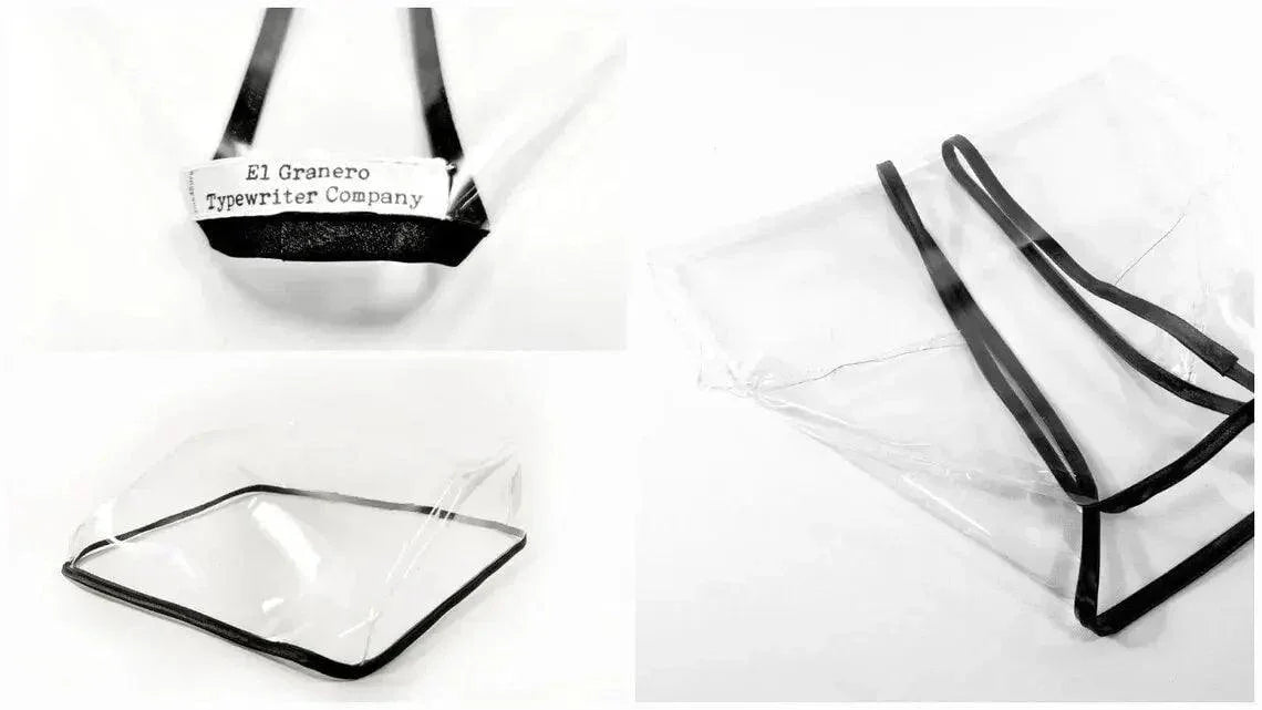 Typewriter Dust Cover Transparent Dust Cover for Hermes Baby/ Rocket Typewriter - ElGranero Typewriter.Company