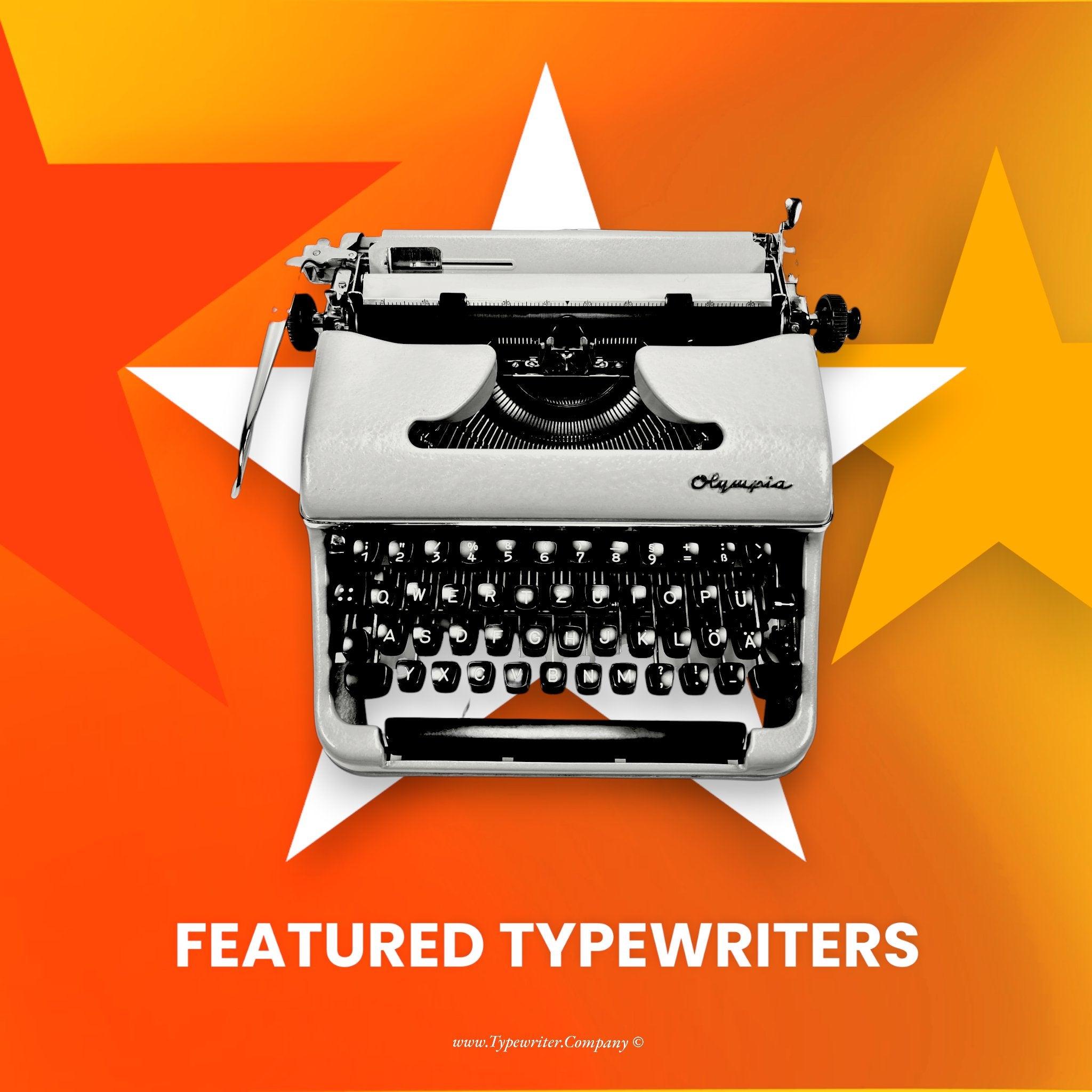The Magic of Typewriters: A Young Writer’s Perspective - ElGranero ...