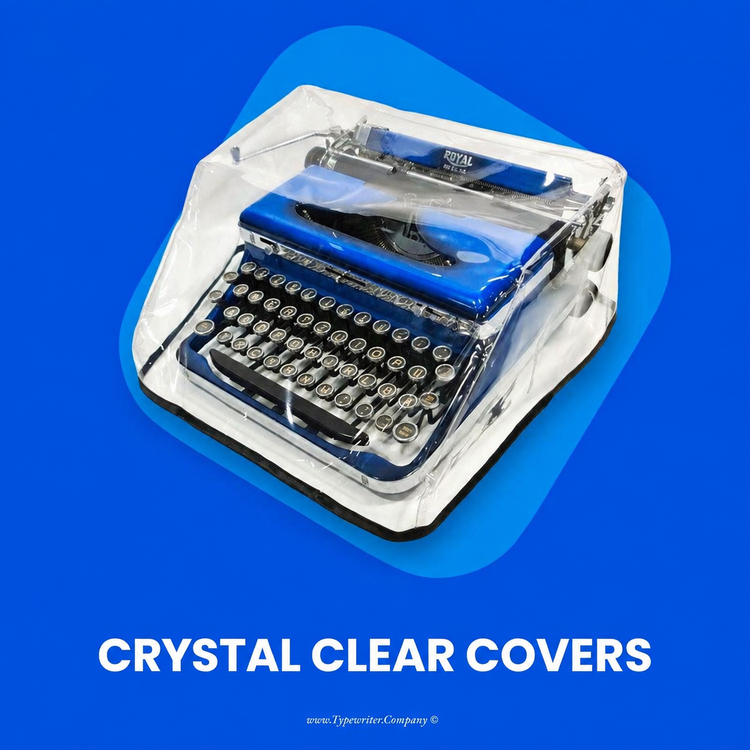 Cubiertas de máquina de escribir cristalinas — El Granero Typewriter Company
