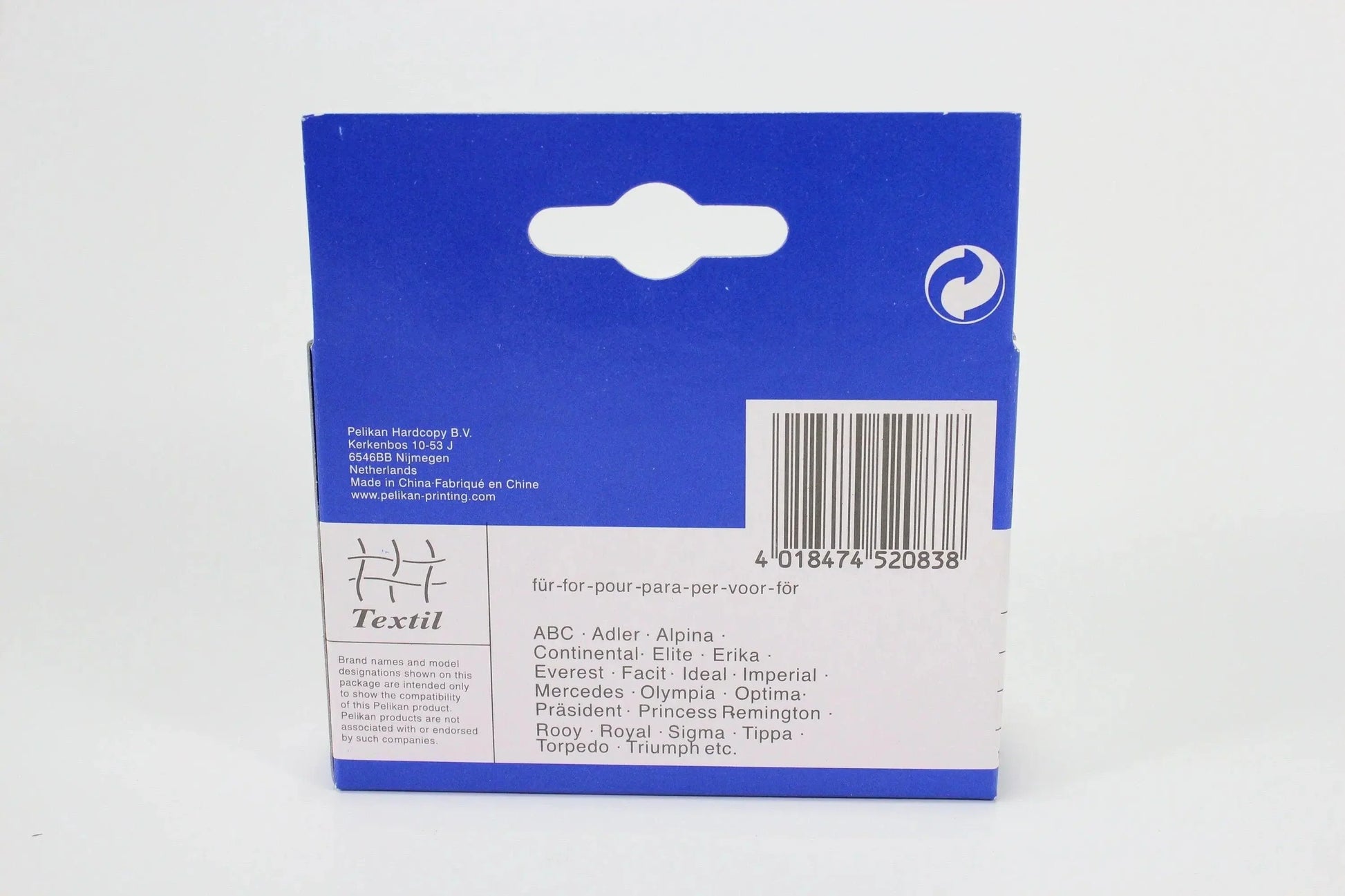 New Universal Typewriter Ink Ribbon for Adler Typewriters - DIN 2103 - ElGranero Typewriter.Company