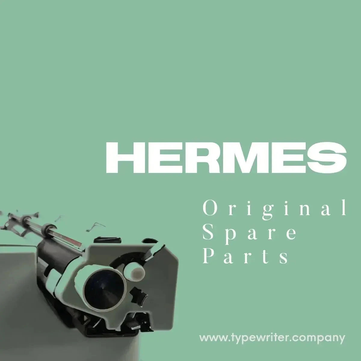 Hermes Baby/Rocket Carriage Rack with a Release Lever / Typewriter Spare Part