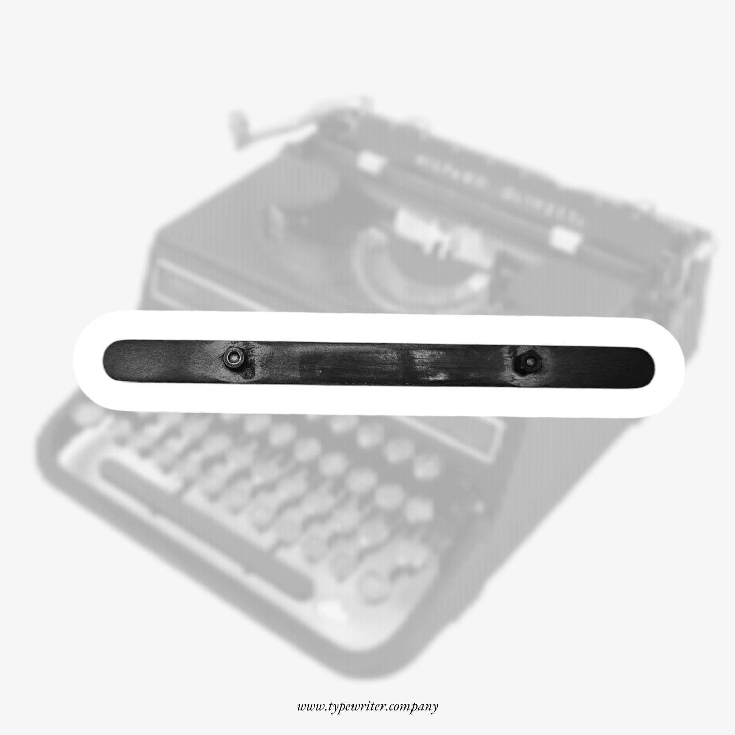 Hispano-Olivetti Studio 46, 42 Original Black Space Bar /  Typewriter Spare Part  ElGranero Typewriter.Company