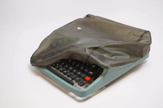 SMALL Original Semi-Transparent Dust Cover for Olivetti Lettera 32 22 - ElGranero Typewriter.Company