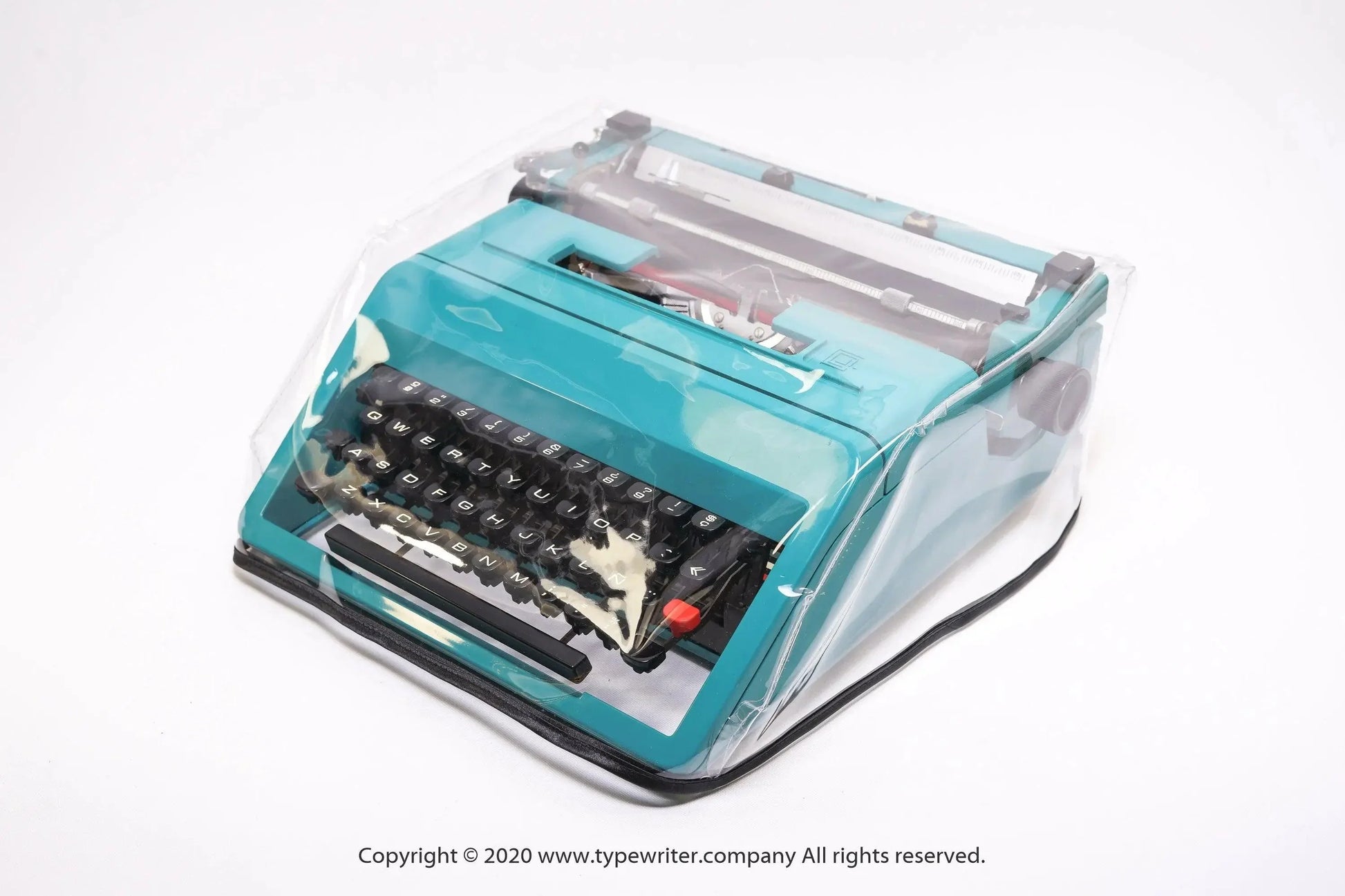 MEDIUM Transparent Typewriter Dust Cover for Olivetti Studio 45 - ElGranero Typewriter.Company