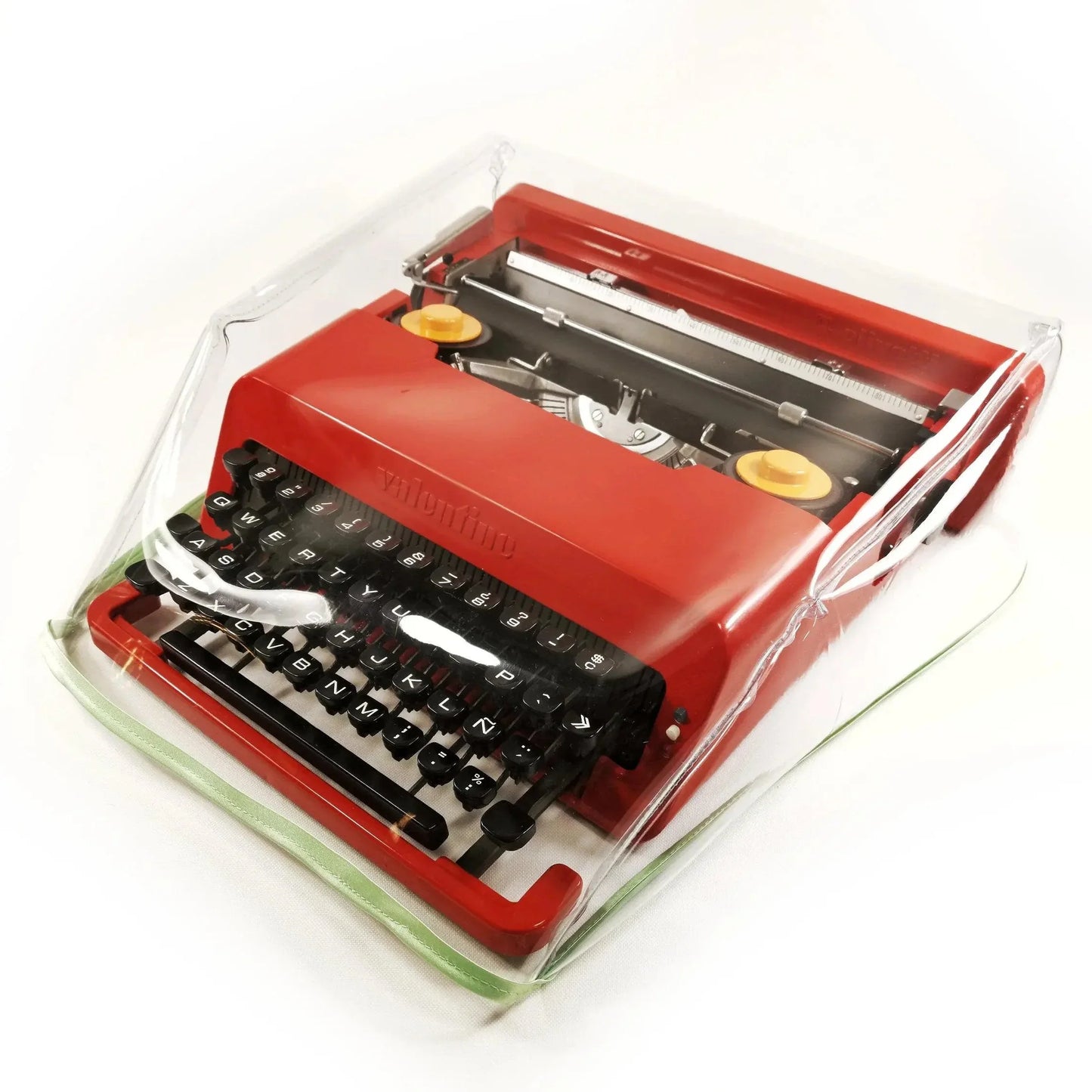 MEDIUM Transparent Dust Cover for Olivetti Valentine Typewriter - ElGranero Typewriter.Company
