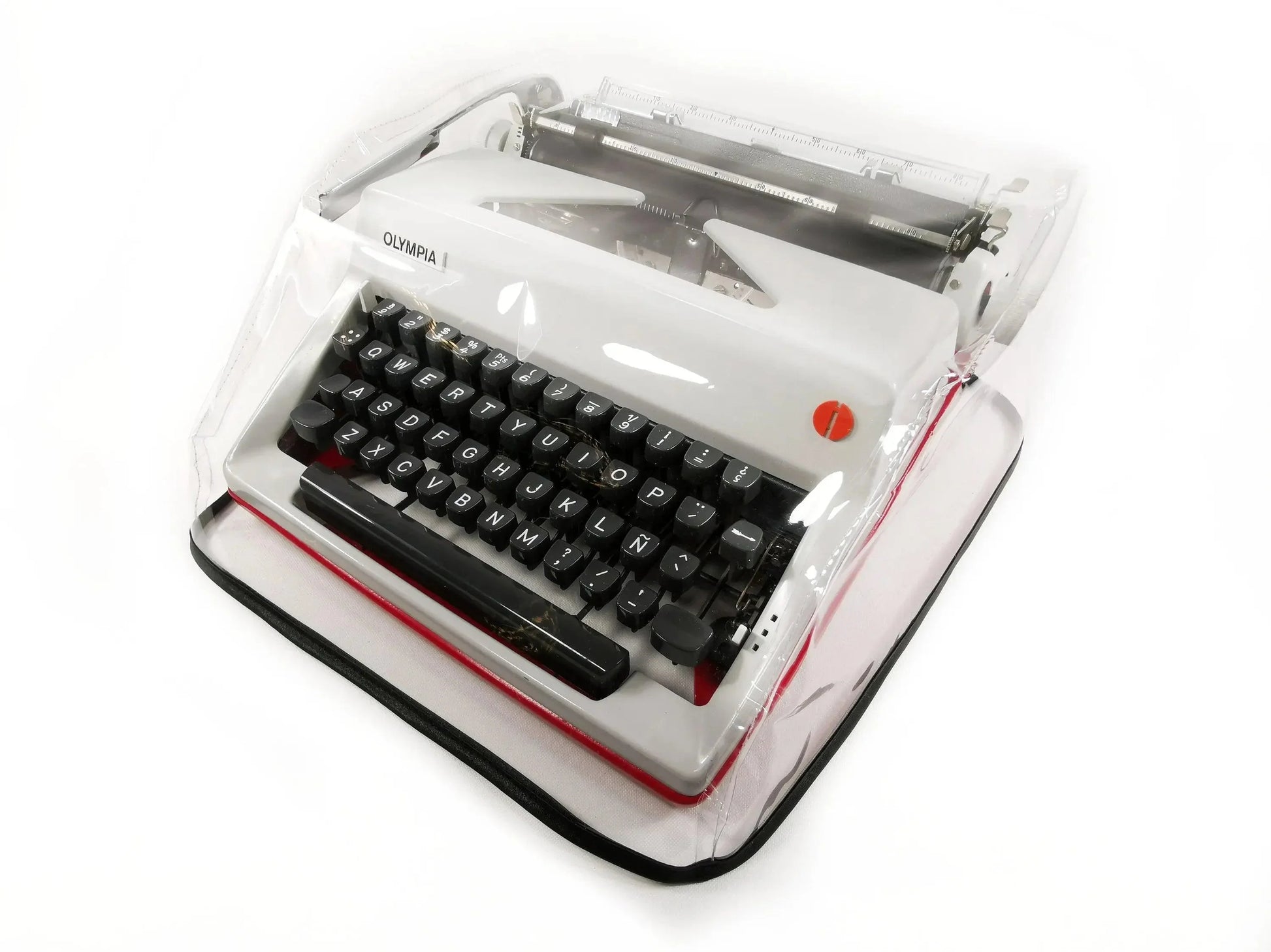 MEDIUM Typewriter Dust Cover for Olympia SM, Monica, Transparent - ElGranero Typewriter.Company