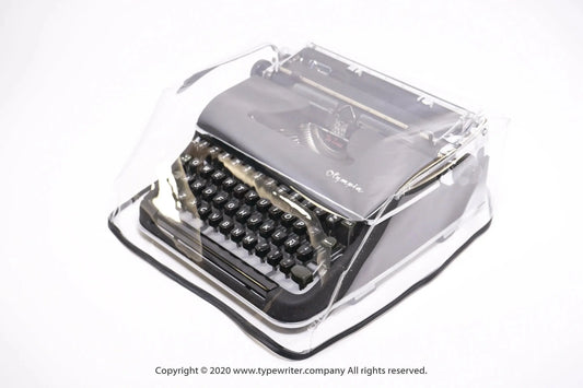 MEDIUM Transparent Typewriter Dust Cover for Olympia SM 1 - 2 - 3 - 4 - 5 - ElGranero Typewriter.Company