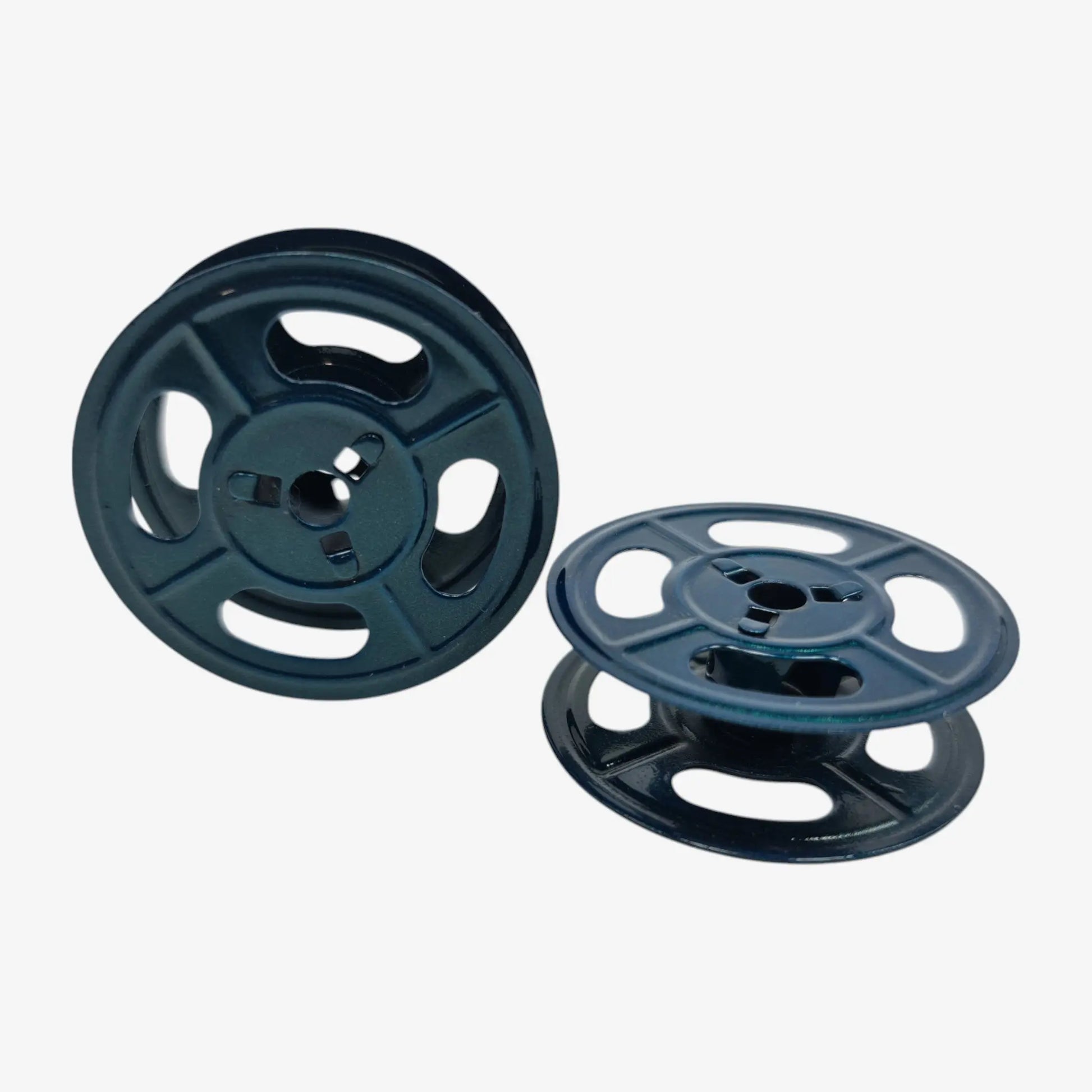 Navy Blue Metal Universal Ribbon Spools for Typewriters (Copy) El Granero Typewriter.Company