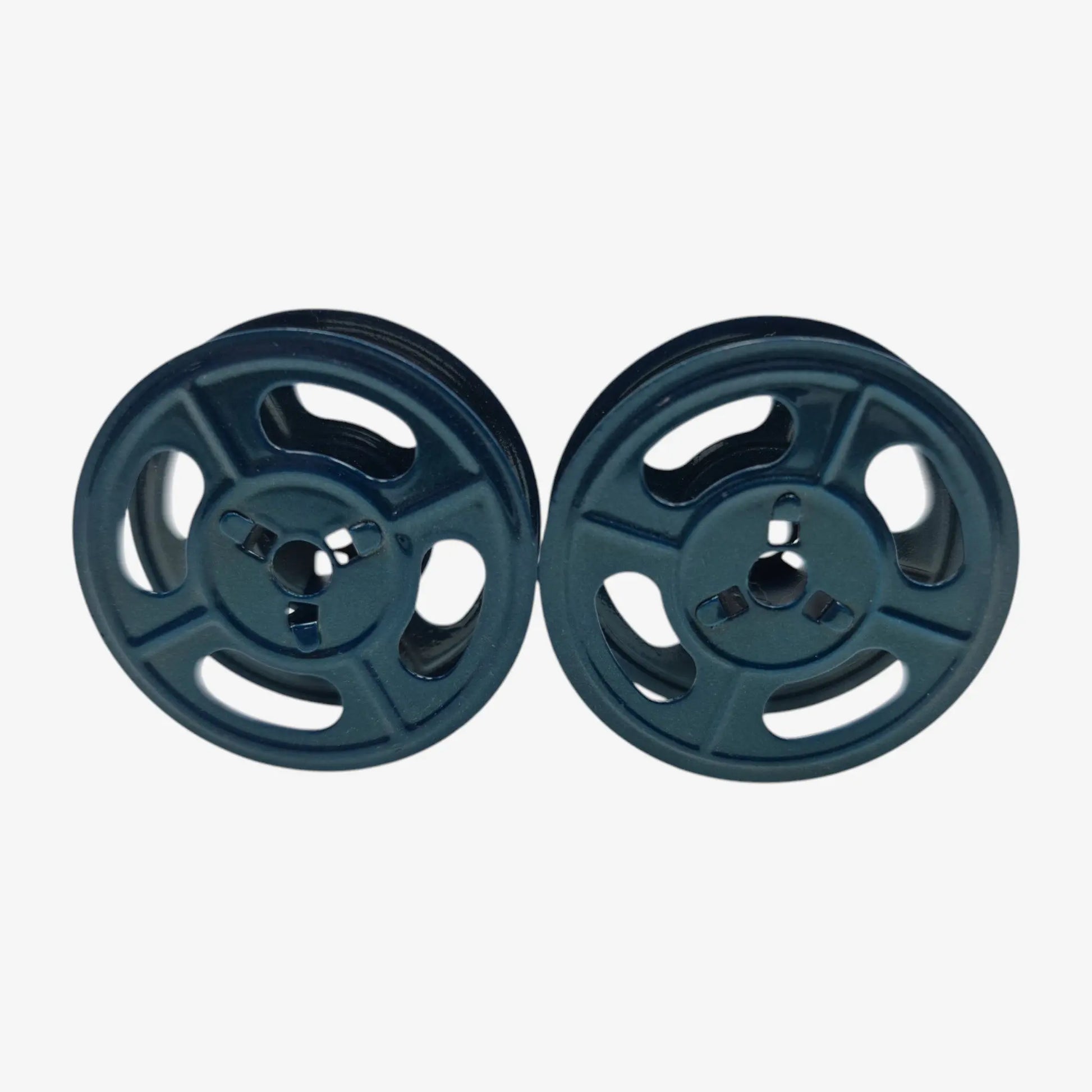 Navy Blue Metal Universal Ribbon Spools for Typewriters (Copy) El Granero Typewriter.Company