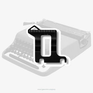 Olivetti Pluma 22 Spare Parts, Original Card Holder El Granero Typewriter.Company