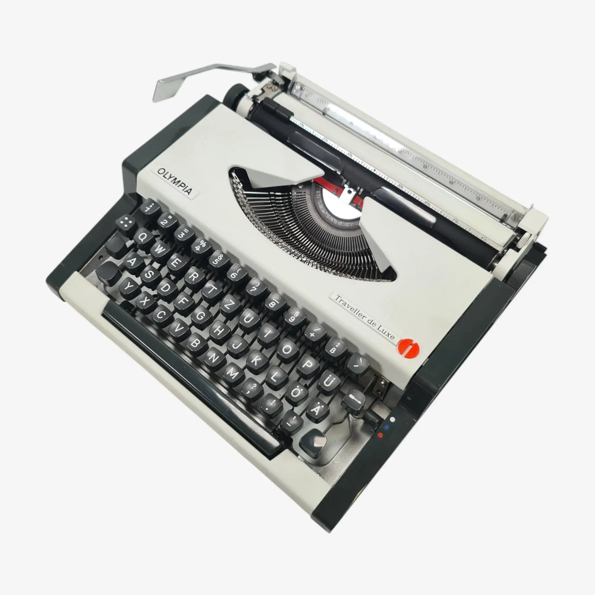 Olympia Traveller De Luxe Manual Vintage Typewriter, Portable ...