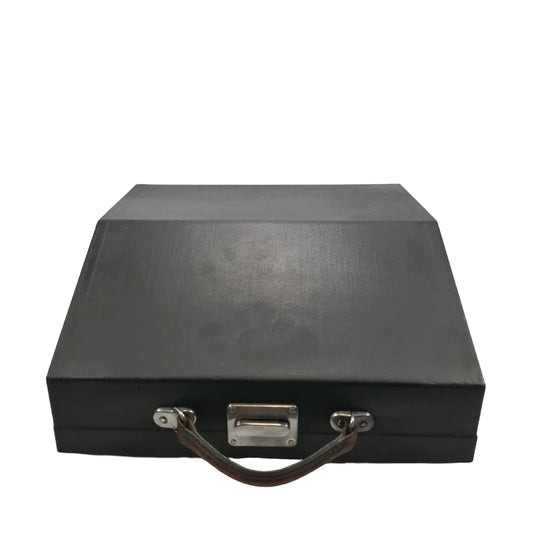 PRE-ORDER Original Wooden Black Case for Erika 10, Typewriter Case ElGranero Typewriter.Company