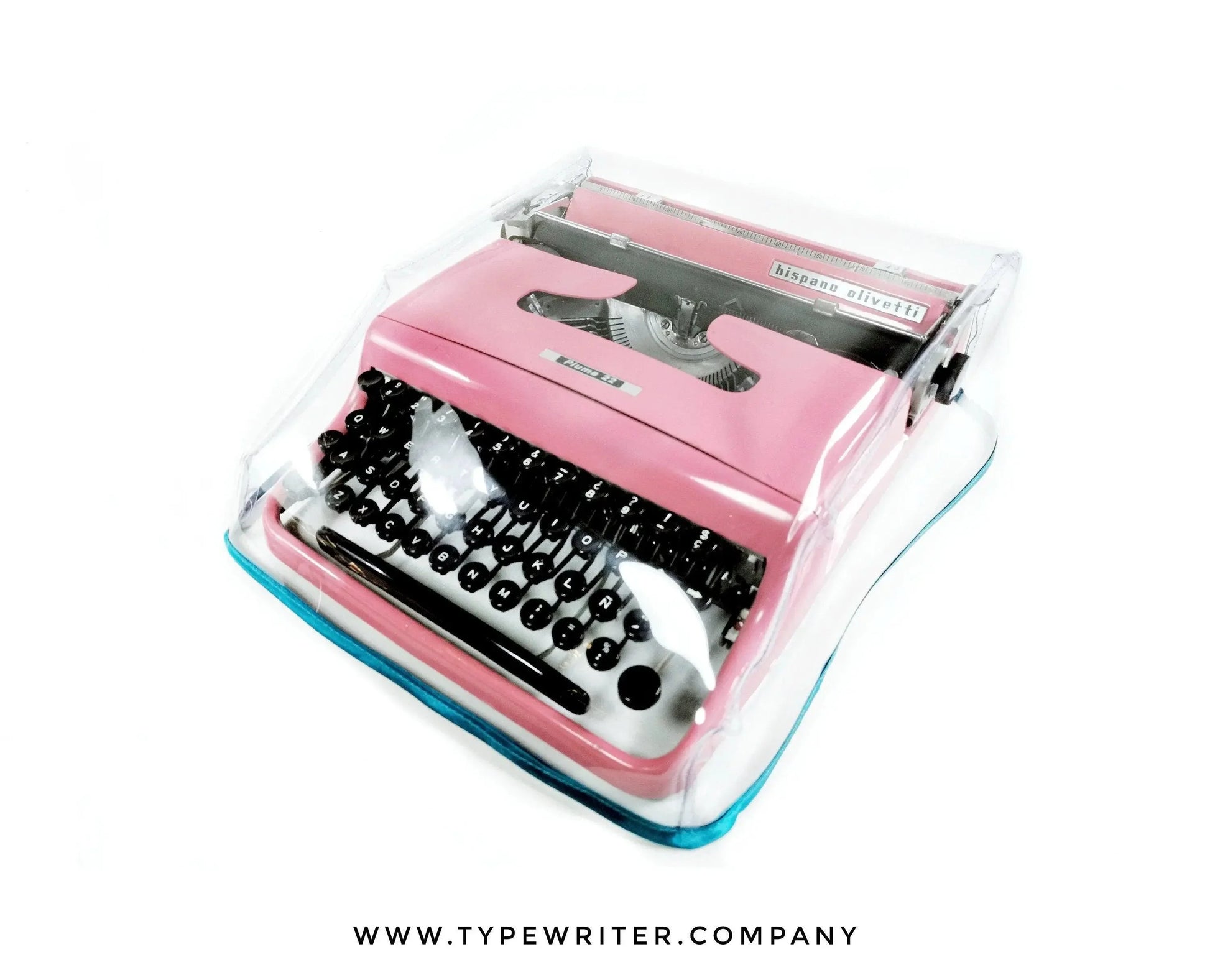 SMALL Transparent Typewriter Dust Cover for Olivetti Lettera / Pluma 22 - ElGranero Typewriter.Company